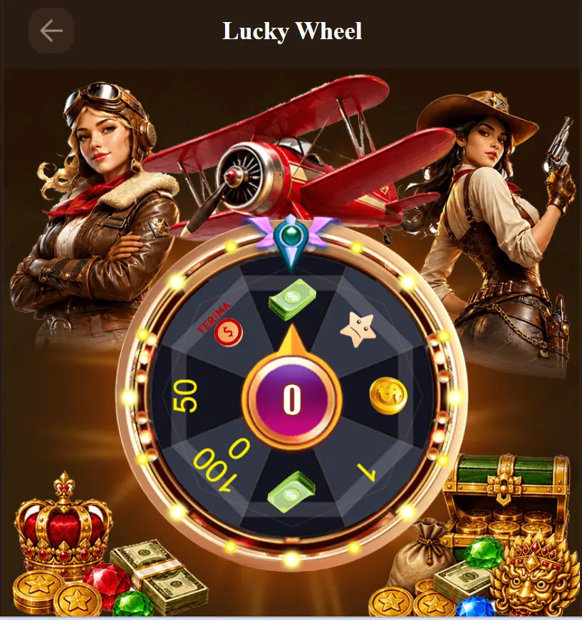 Spin the lucky wheel in jjrs Game and win daily rewards